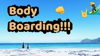 BODYBOARDING IN CAPE TOWN!!!