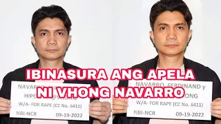 VHONG NAVARRO IBINASURA SA COURT OF APPEALS ANG APELA NIYA SA KASONG RAPE