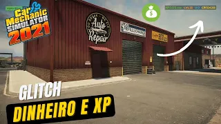 COMO GANHAR DINHEIRO E XP NO CAR MECHANIC SIMULATOR 2021 - GLITCH XBOX E PS