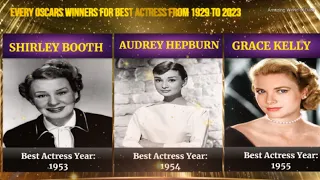 Every Oscars Winners For Best Actress | 1929 - 2023