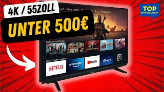 Bester 4k TV unter 500€! - 55 Zoll Fernseher - Samsung vs Grundig Vergleich Kaufberatung