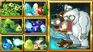 PvZ 2 Which Team Plants Max Level can defeat Team Yeti Zombies Level 10 ?