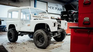 USA 300TDI Defender Build, Fresh Paint & Cummins 12v Defender -  Land Rover Workshop | MAHKER EP055