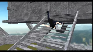 [MMD] Markiplier falls down the stairs.