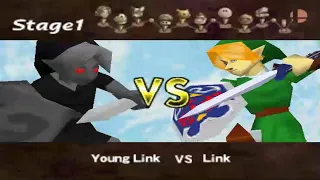 Smash Remix - Very Hard 1 Player with Dark Young Link (No Deaths)