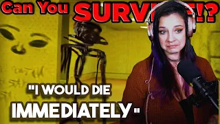 Lauren Reacts! Film Theory: How to SURVIVE The Backrooms-The Film Theorists "I would die IMMEDIATELY
