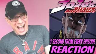 1 second from every episode of JoJo’s Bizarre Adventure REACTION