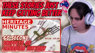 Heritage Minutes - EP18 to EP26 | Australian Reacts | AussieTash