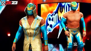 WWE 2K23(Pc Mods): Sin Cara (Debut Attire) Entrance Finisher Signature & Victory Motion