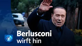 Präsident:innen-Wahl in Italien: Ex-Ministerpräsident Berlusconi zieht Kandidatur zurück