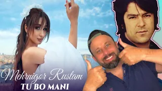 Tajikistan songs(music)Iranian react ❤ Mehrnigor Rustam - Tu Bo Mani / Мехрнигори Рустам-Ту бо мани