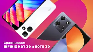 Смартфоны INFINIX Note 30 и INFINIX Hot 30 PLAY 🔥 Обзор + ТЕСТ КАМЕРЫ