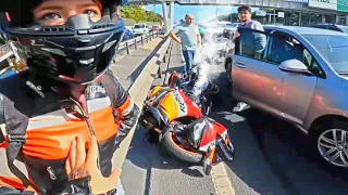 EXPENSIVE BIKES FALL TO PIECES - CRAZY & EPIC Motorcycle Moments - Ep. 520