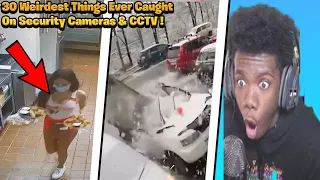 30 Weirdest Things Ever Caught On Security Cameras & CCTV ! REACTION #SHORTS