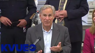 Gov. Abbott reacts to Uvalde school hallway video showing police response | KVUE