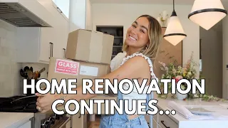 Weekly Vlog: Designing Kitchen & Bathrooms, New Furniture (current house), PR Boxes | Julia & Hunter