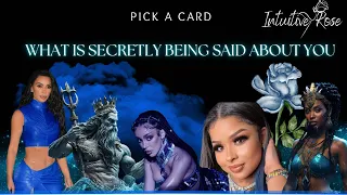WHAT IS SECRETLY BEING SAID ABOUT YOU IN THIS MOMENT **Pick A Card** 🌸🌻🤪🙀🫦👀👩🏽‍💻🥭✨
