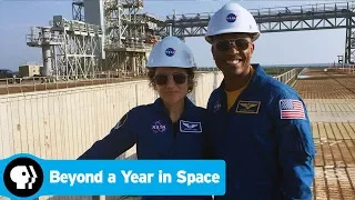 BEYOND A YEAR IN SPACE | Touring the Launch Pad | PBS