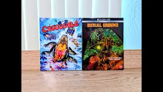 Crocodile & Burial Ground 4K UHD Blu-Ray Unboxing - Synapse Films / 88  Films