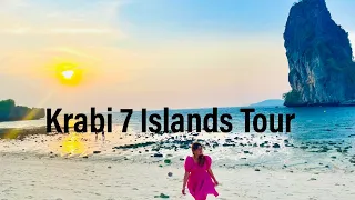 Krabi 7 Islands Sunset Tour with BBQ Dinner and Snorkelling | Krabi Islands Hopping Tour
