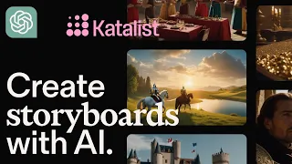 Script to Storyboard AI Workflow (ChatGPT + StableDiffusion/Katalist.ai)