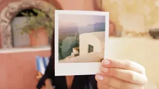 How To Take a Polaroid Picture [SANTORINI, GREECE]  feat. ONESTEP 2 ORIGINAL CAMERA