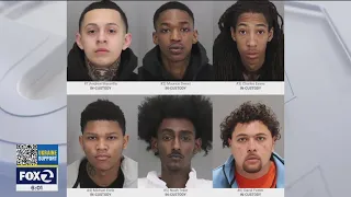 6 men busted in San Jose burglary ring connected to smash-and-grab robberies