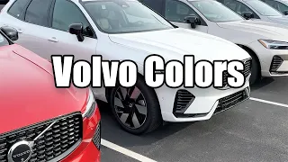 New Volvo Cars And Their Most Popular Colors | What's The Most LIKED/HATED Colors?