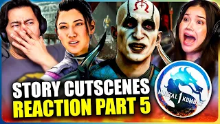 MORTAL KOMBAT 1 - STORY CUTSCENES Reaction Part 5!