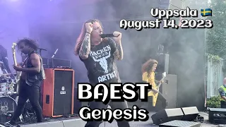 BAEST - Genesis - @Parksnäckan, Uppsala, Sweden🇸🇪 August 14, 2023 LIVE HDR 4K