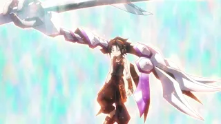 Hana fights Yoh in the Great Spirit