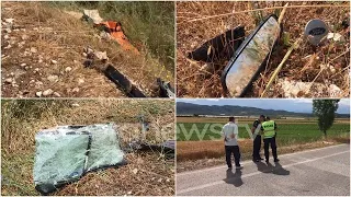 Çfarë ka mbetur pas aksidentit të punonjësit të FNSH në Fier, policia rikthehet në vendin e ngjarjes