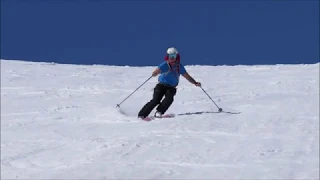 Volkl V Werks Mantra 186cm touring freerideski on snow