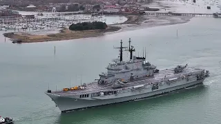 ITS GARIBALDI #dronevideo #mavic3pro #navy #ships #warships