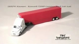 1301DW-Kinsmart-Kenworth-T2000-Container-Truck-166-Diecast-Wholesale.mpg