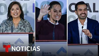 Las encuestas se expresan tras el segundo debate presidencial en México | Noticias Telemundo