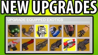 How Upgrades Work - Xur Upgrade Equipped Exotics, Destiny Tips & Tricks