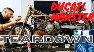 Ducati Monster Custom Build - Episode 1: Teardown