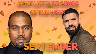 Top 50 Most Streamed Songs Of The Week | September | 2021 | Top 50 |