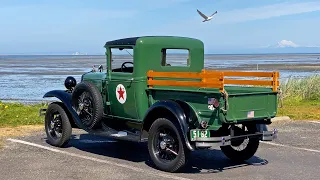 Sunday Drive in My 1931 Ford Model A Pickup – Sequim Washington