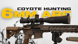 Coyote Killing with a 6mm ARC in Arizona! 4k footage