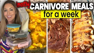 Let's prep 1 week work of carnivore diet meals for weight loss!