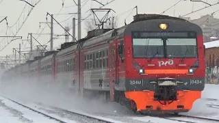 ЭД4М Экспресс "РЭКС" "Раменское" - "Выхино".