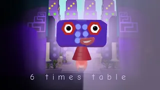 6 TIMES TABLE NUMBER BLOCKS BY ABOUT ART 2