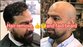 Hair Remove 😎😎✅😭And Faid Beard