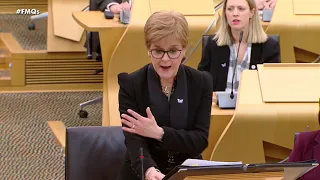 First Minister's Questions - 21 November 2019
