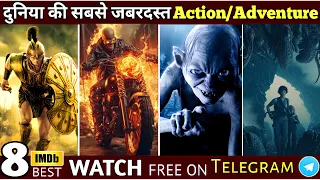 Top 8 Most Popular Action/ Adventures Movies In The world || Part-2 ||