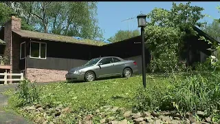 Shattered glass, debris left in wake of hail storm in Mercer County