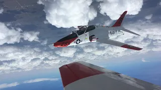 T-45C Advanced Jet Training Over the Top