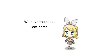 [talkloid] Rin and Len have a discussion